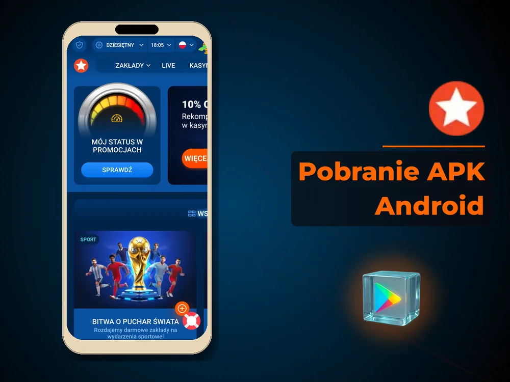 Mostbet - Aplikacja Android