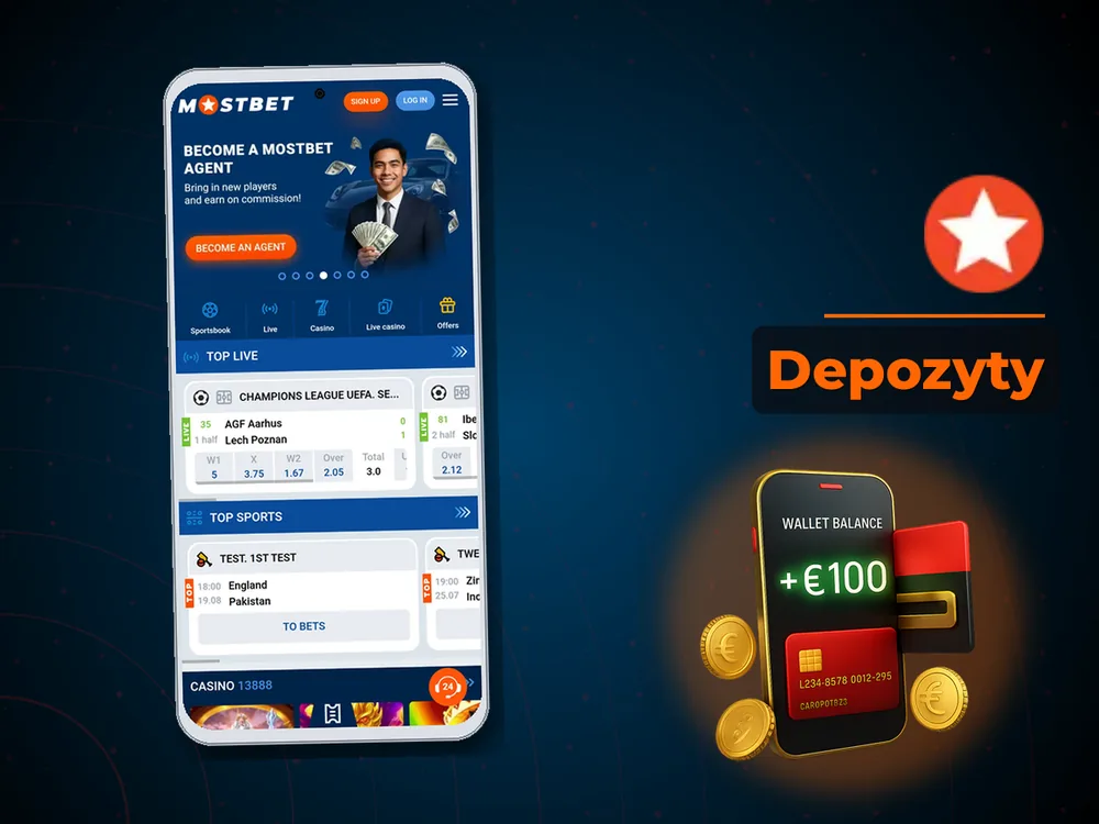 Mostbet - Depozyty