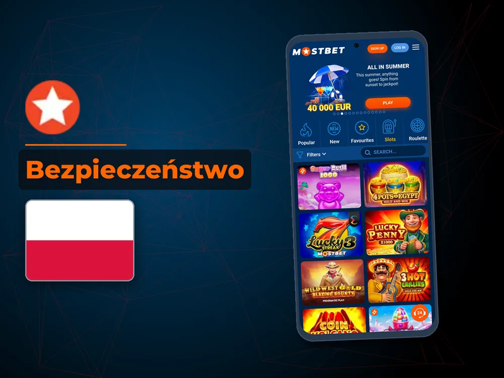 Mostbet - Bezpieczeństwo