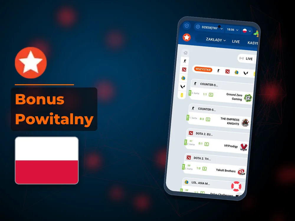 Mostbet - Bonus Powitalny