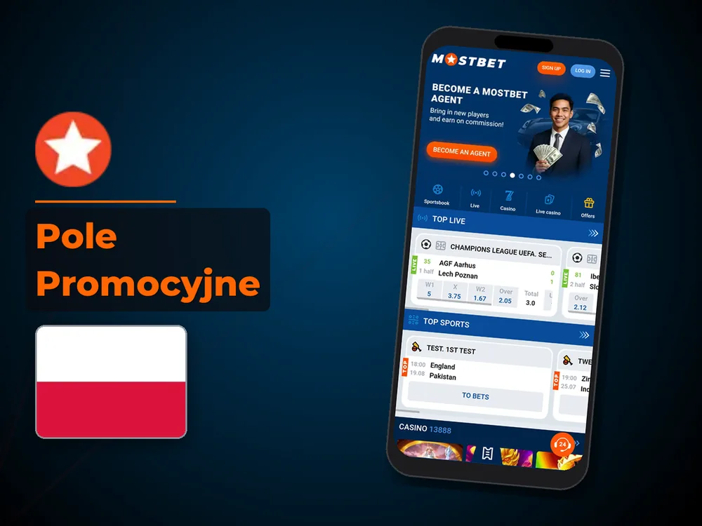 Mostbet - Pole Promocyjne