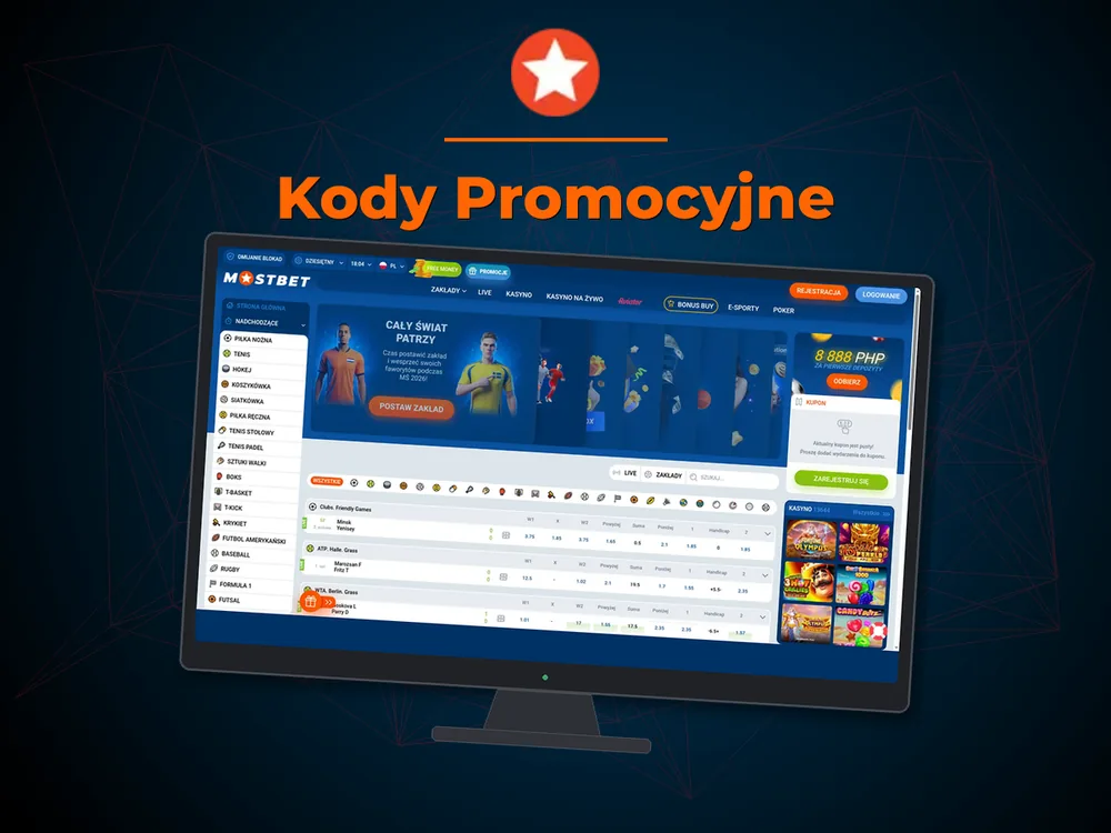Mostbet - Kody Promocyjne