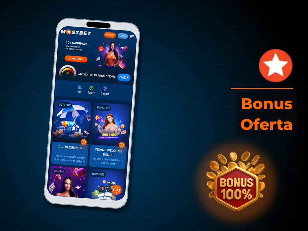 Mostbet - Bonus Oferta