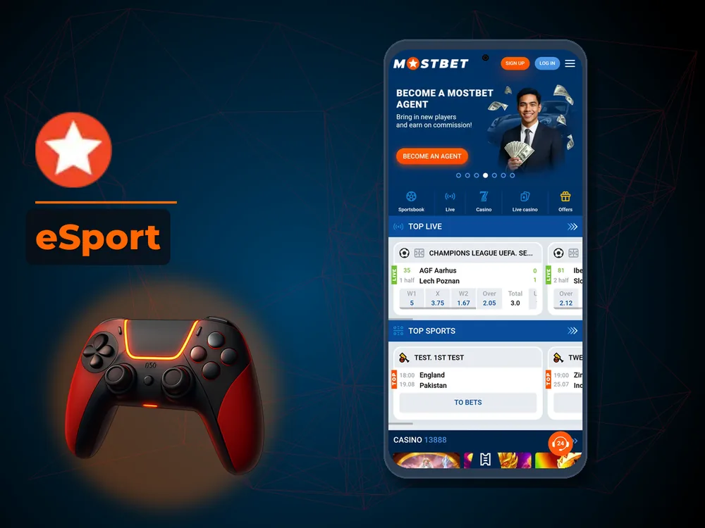 Mostbet - eSport