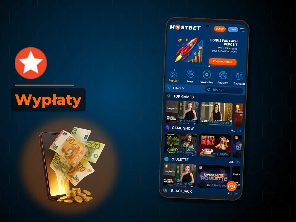 Mostbet - Wypłaty