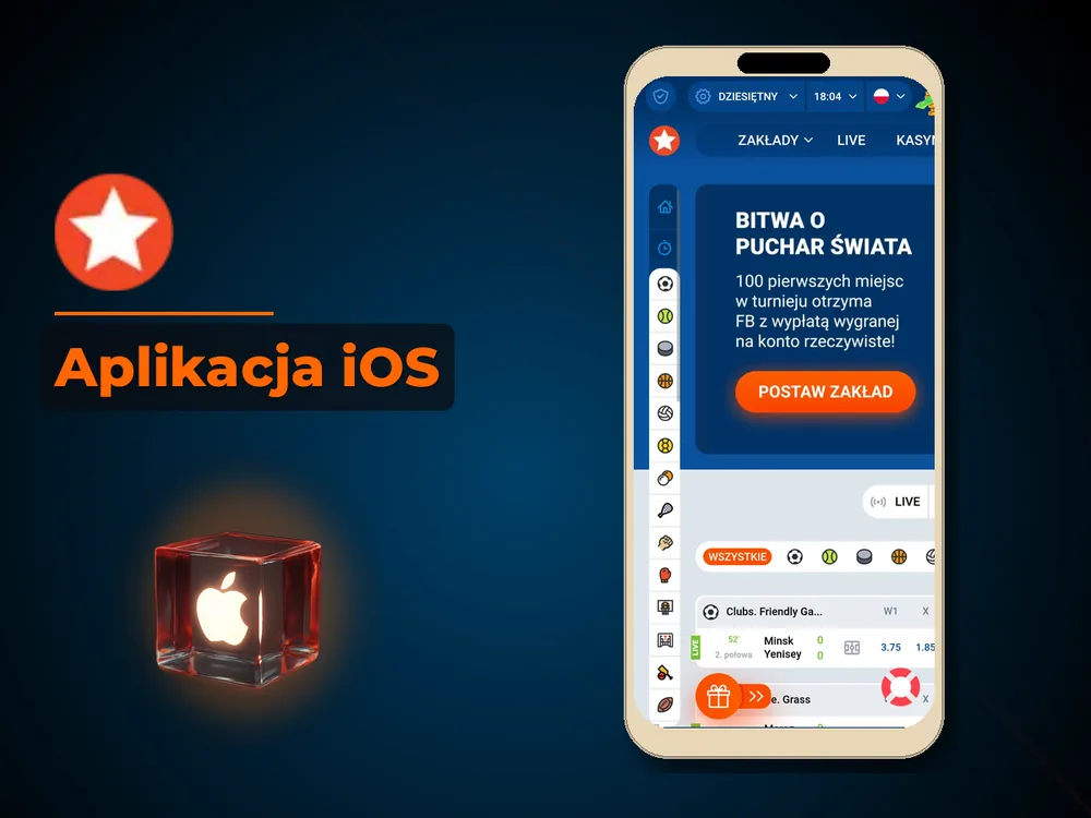 Mostbet - Aplikacja iOS