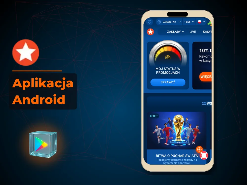 Mostbet - Aplikacja Android