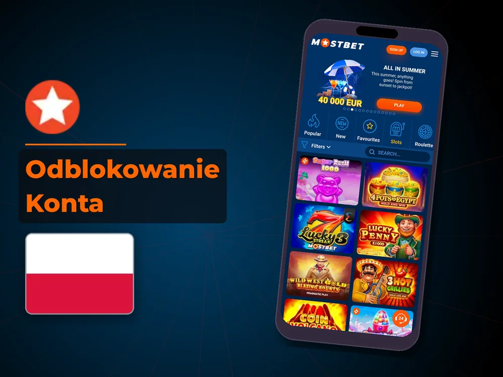 Mostbet - Odblokowanie Konta