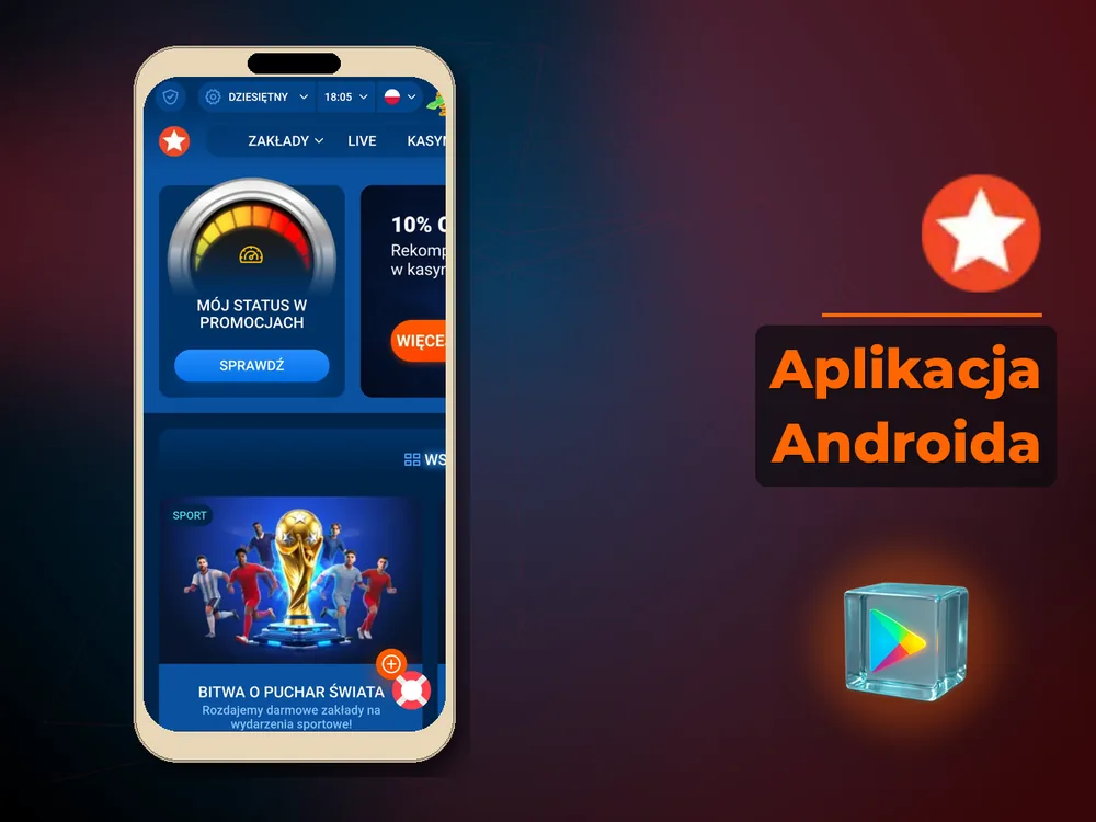 Mostbet - Aplikacja Androida
