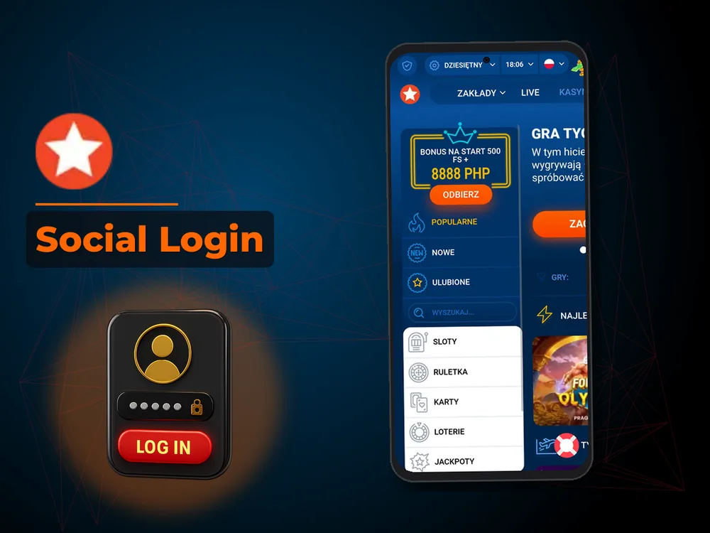 Mostbet - Social Login