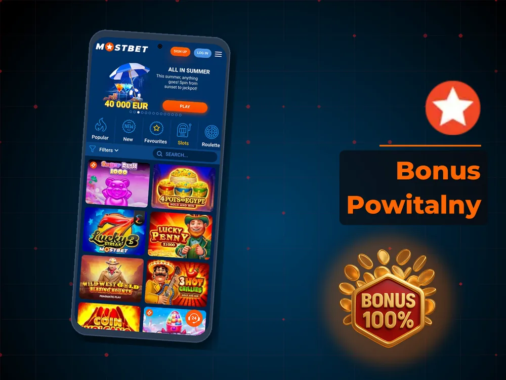 Mostbet - Bonus Powitalny