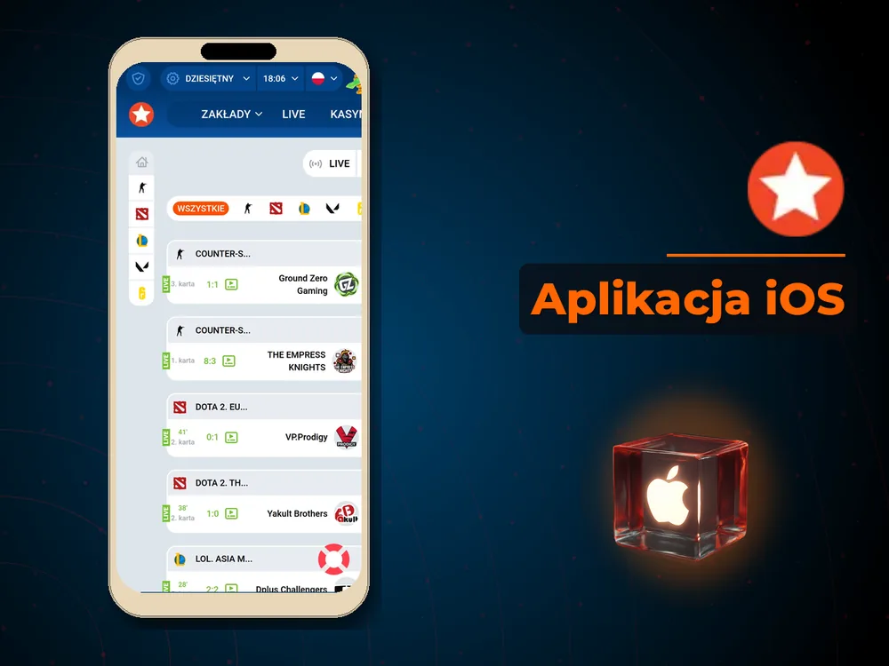 Mostbet - Aplikacja iOS