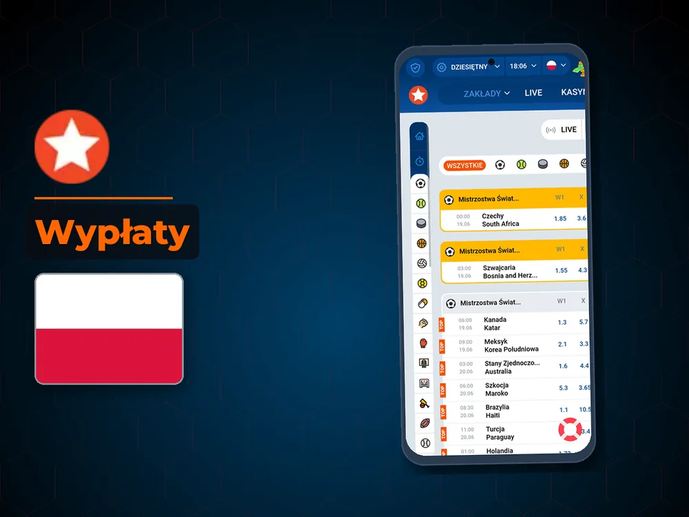Mostbet - Wypłaty