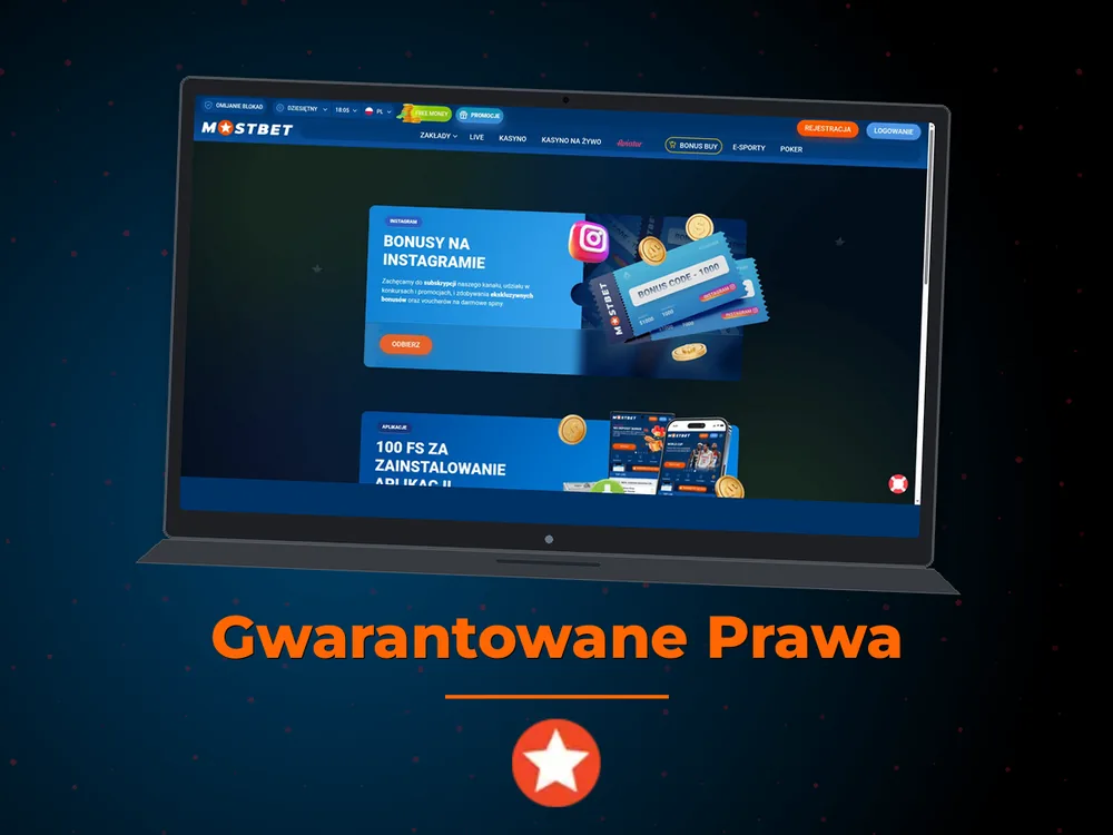 Mostbet - Gwarantowane Prawa