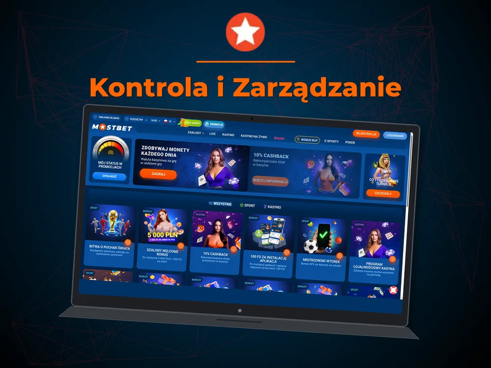 Mostbet - Kontrola i Zarządzanie