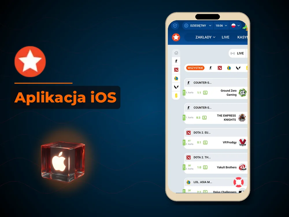 Mostbet - Aplikacja iOS