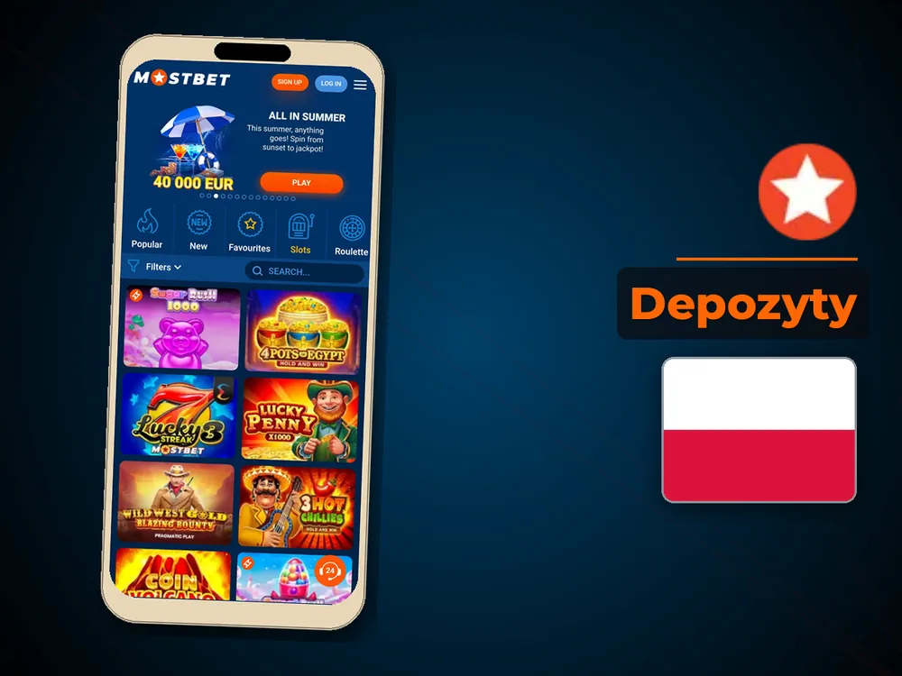 Mostbet - Depozyty