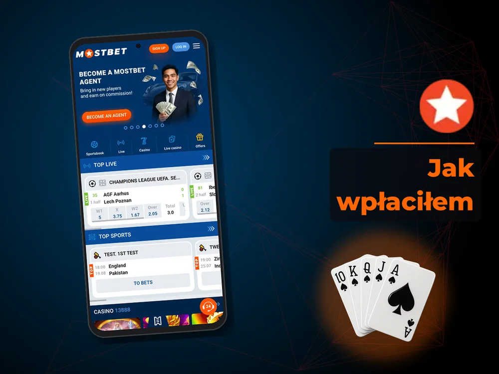 Mostbet - Jak wpłaciłem