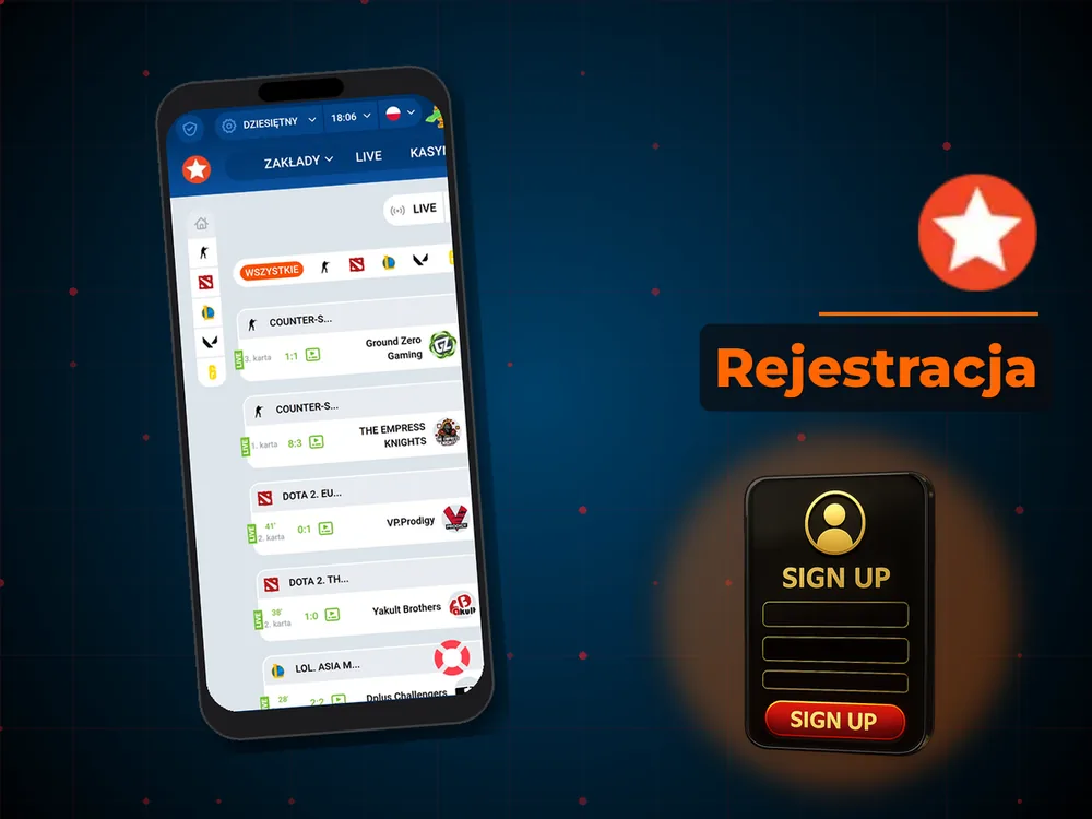 Mostbet - Rejestracja