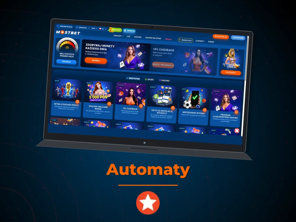 Mostbet - Automaty