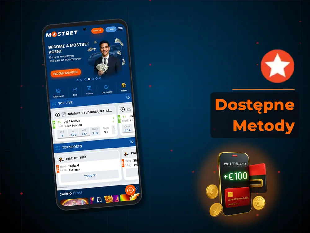 Mostbet - Dostępne Metody