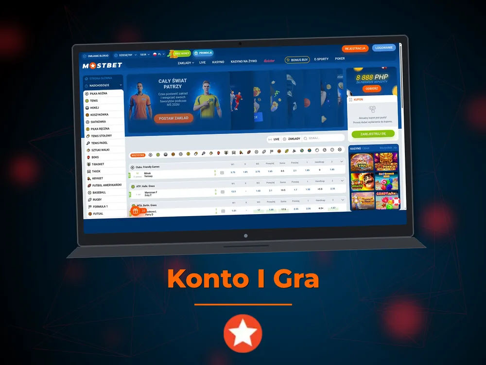 Mostbet - Konto I Gra