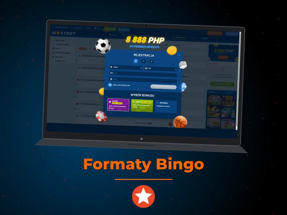 Mostbet - Formaty Bingo
