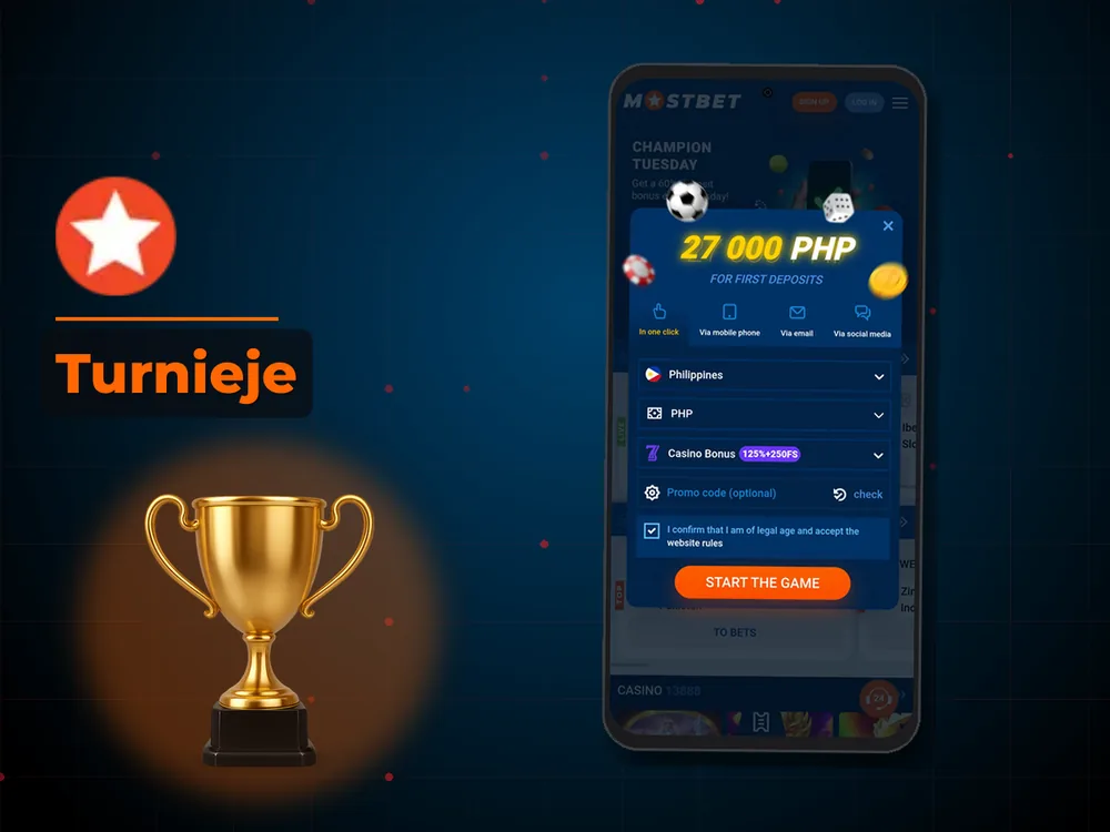 Mostbet - Turnieje