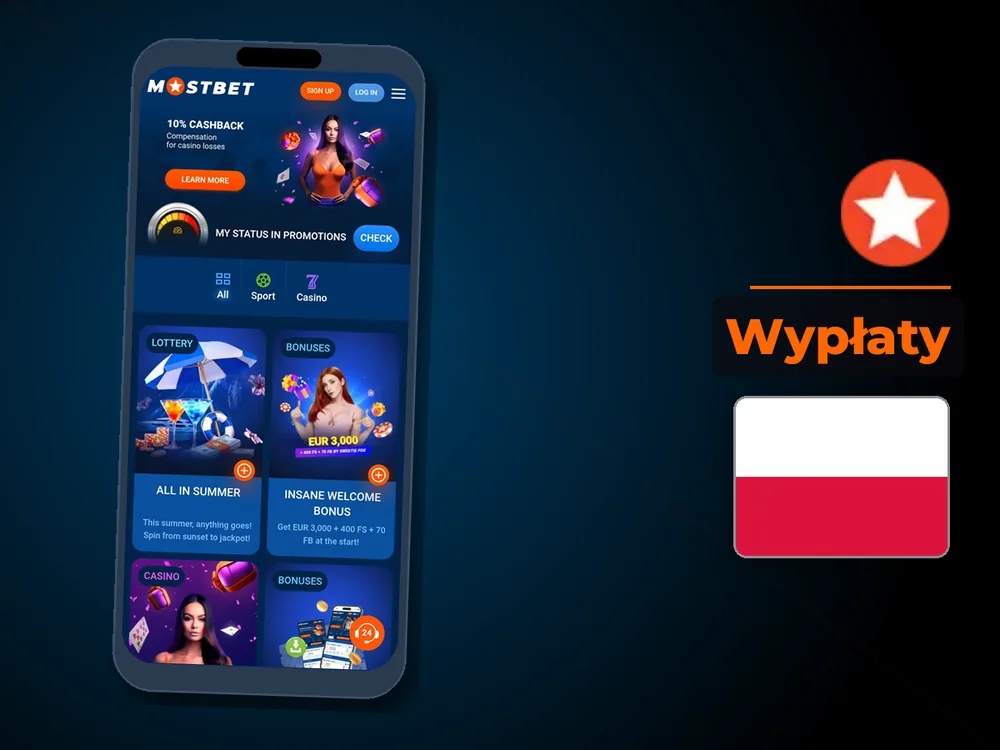 Mostbet - Wypłaty