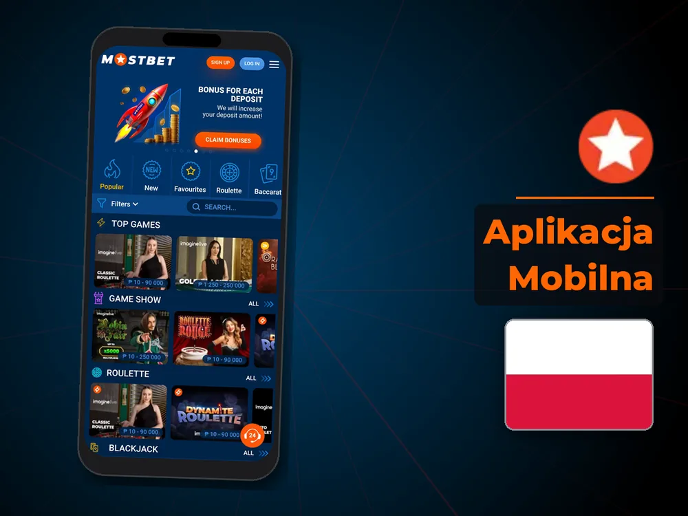 Mostbet - Aplikacja Mobilna