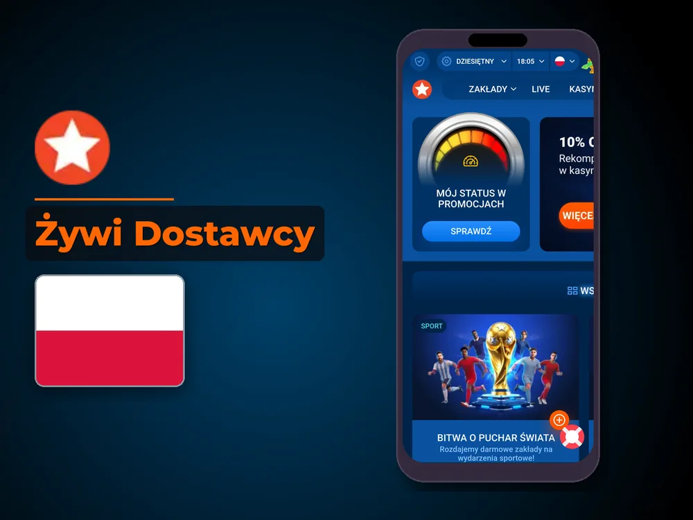 Mostbet - Żywi Dostawcy