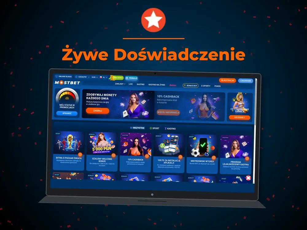 Mostbet - Żywe Doświadczenie