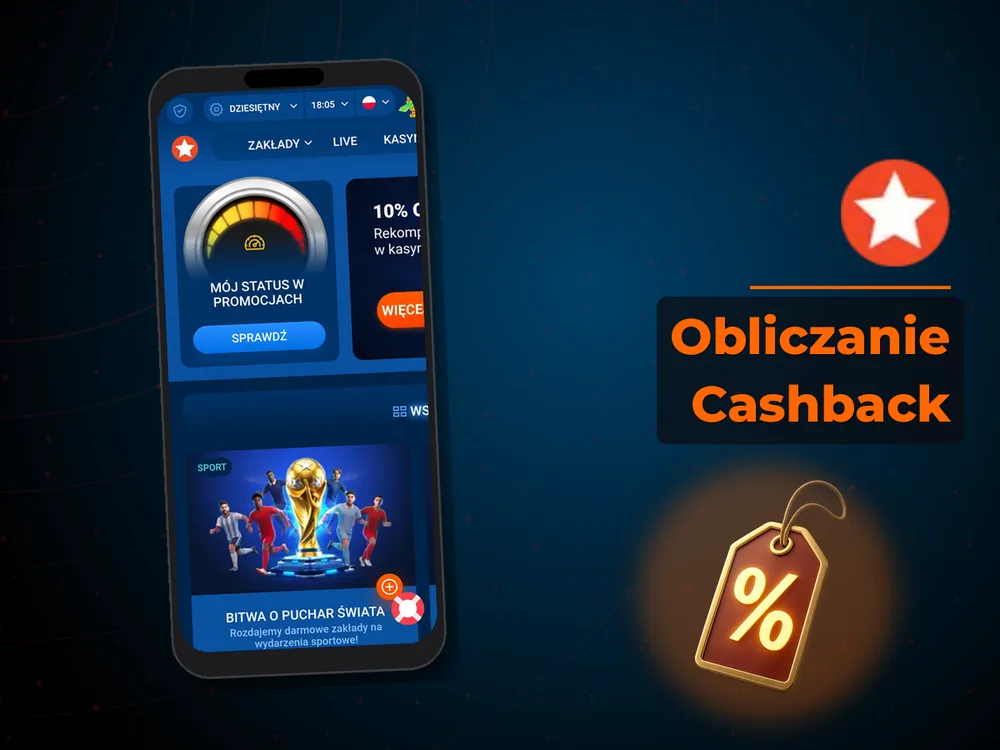 Mostbet - Obliczanie Cashback
