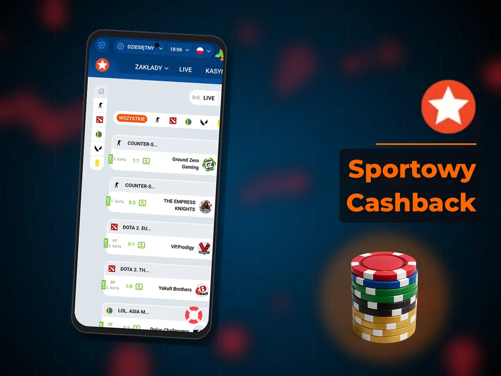 Mostbet - Sportowy Cashback