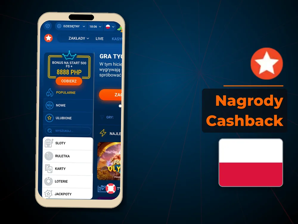 Mostbet - Nagrody Cashback