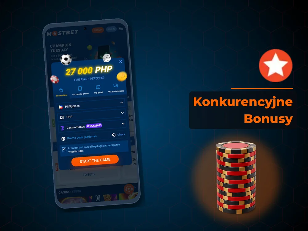 Mostbet - Konkurencyjne Bonusy