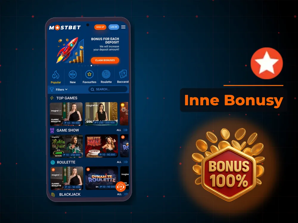 Mostbet - Inne Bonusy