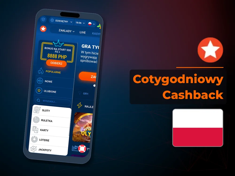 Mostbet - Cotygodniowy Cashback