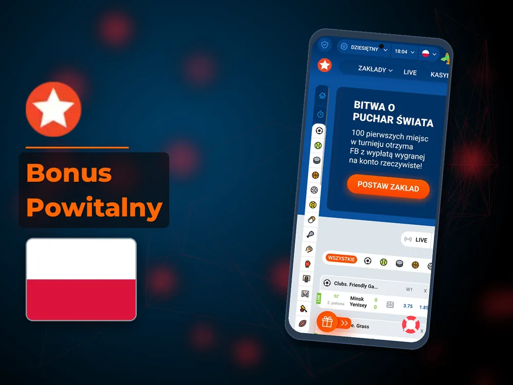 Mostbet - Bonus Powitalny