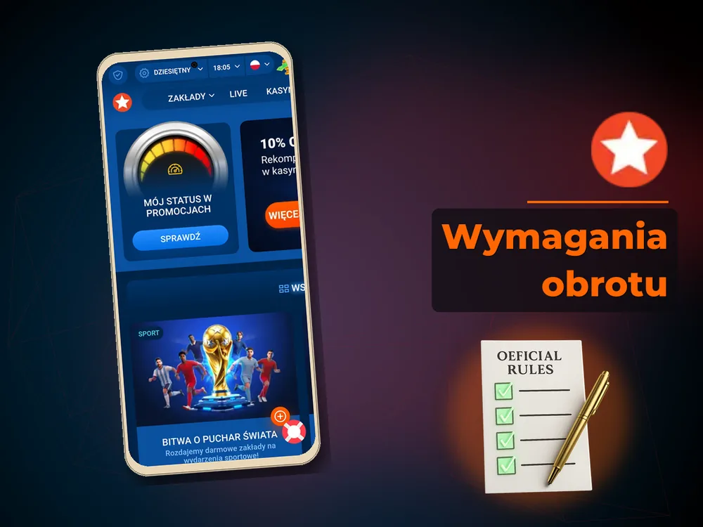 Mostbet - Wymagania obrotu