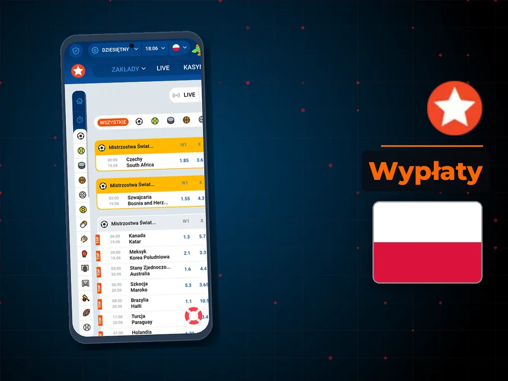 Mostbet - Wypłaty