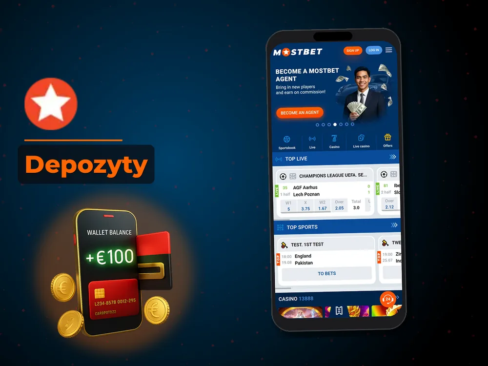 Mostbet - Depozyty
