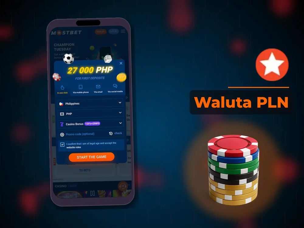 Mostbet - Waluta PLN
