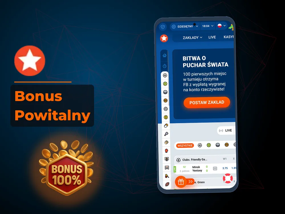 Mostbet - Bonus Powitalny