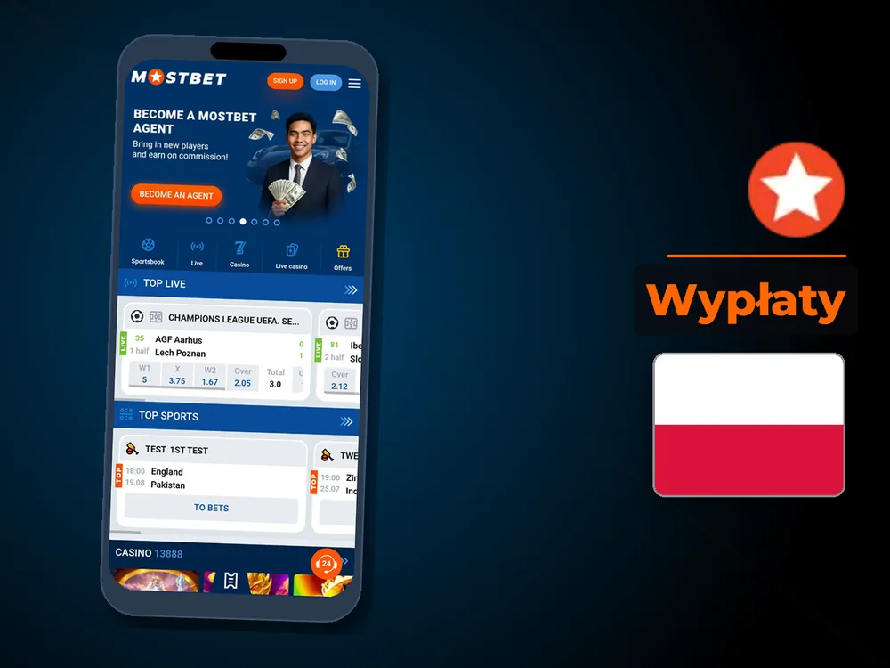 Mostbet - Wypłaty