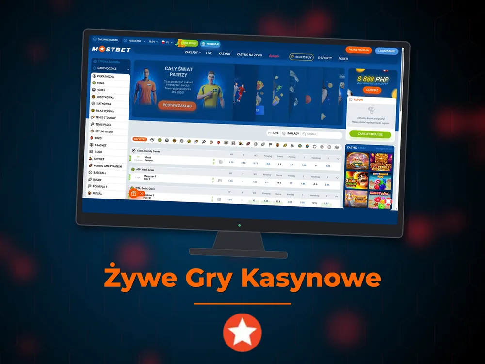 Mostbet - Żywe Gry Kasynowe