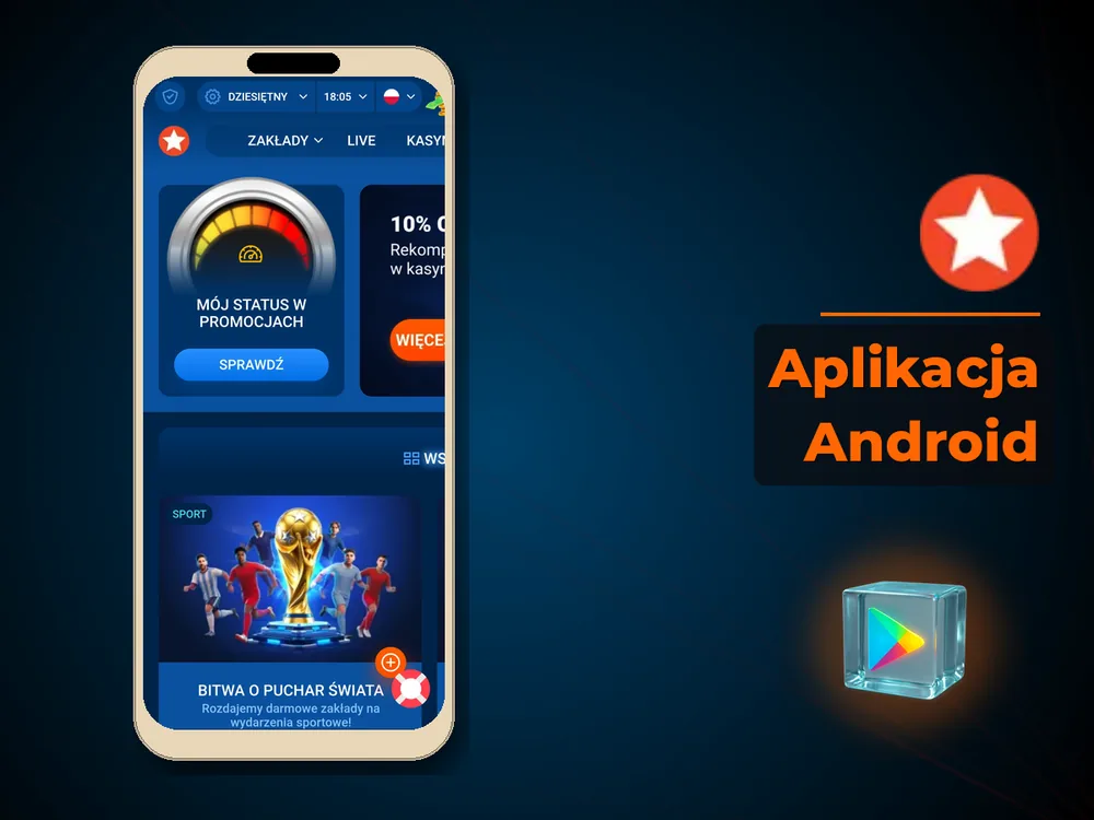 Mostbet - Aplikacja Android
