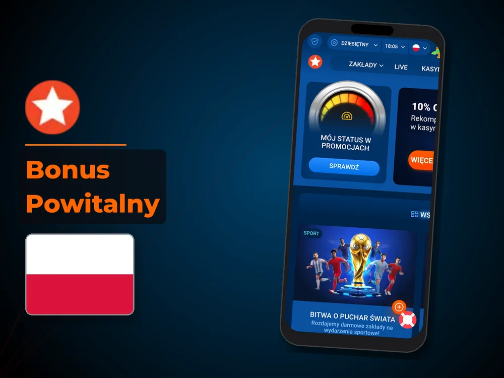 Mostbet - Bonus Powitalny
