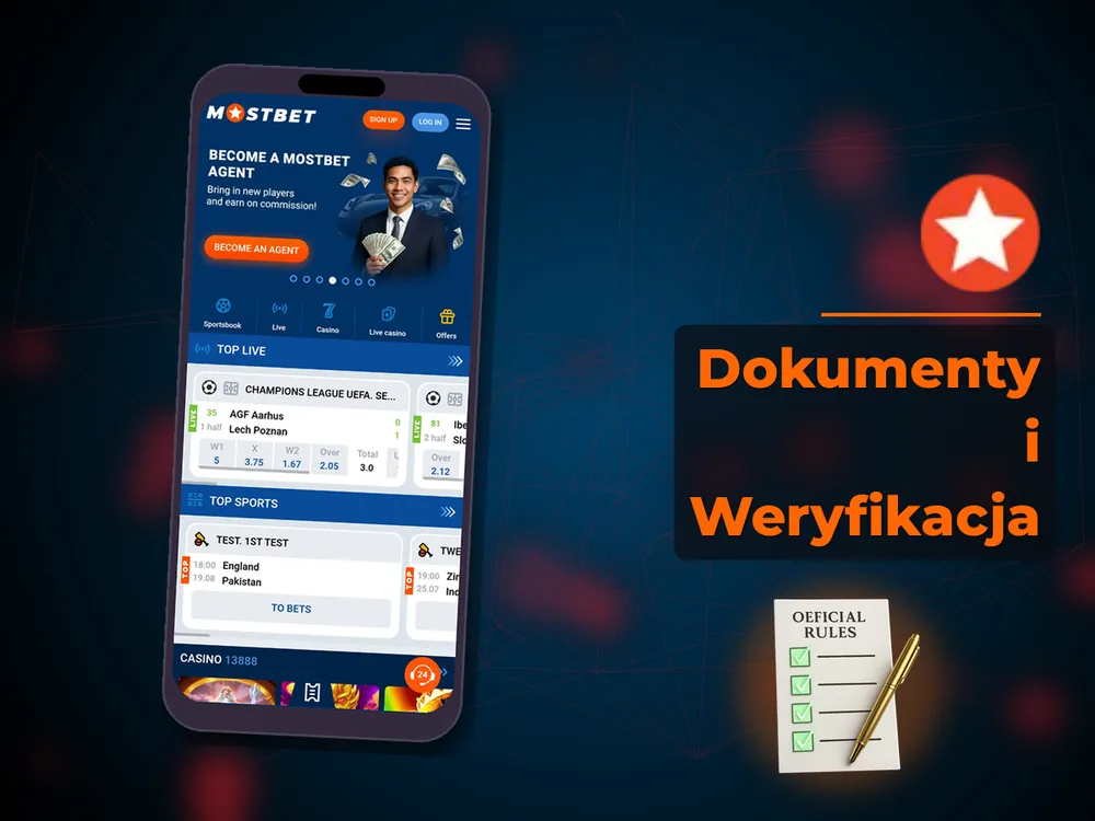 Mostbet - Dokumenty i Weryfikacja