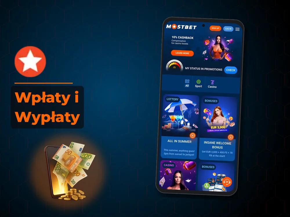 Mostbet - Wpłaty i Wypłaty